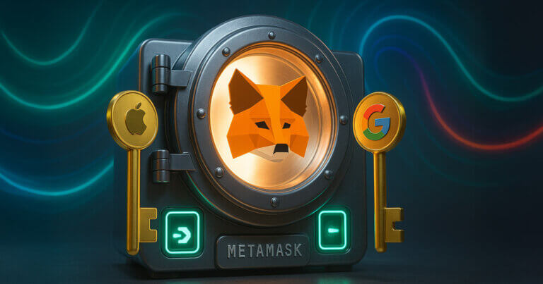 MetaMask 推出社交登录功能，可使用 Google 和 Apple 账户访问钱包